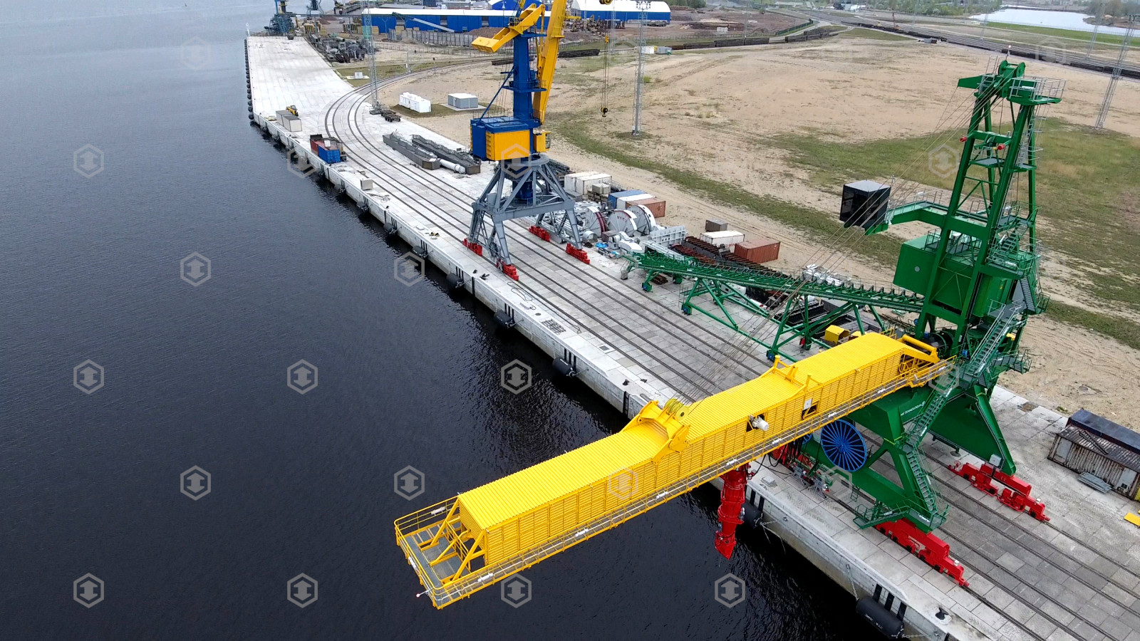 Coal Shiploader SLL-2000 (Riga, Latvia)